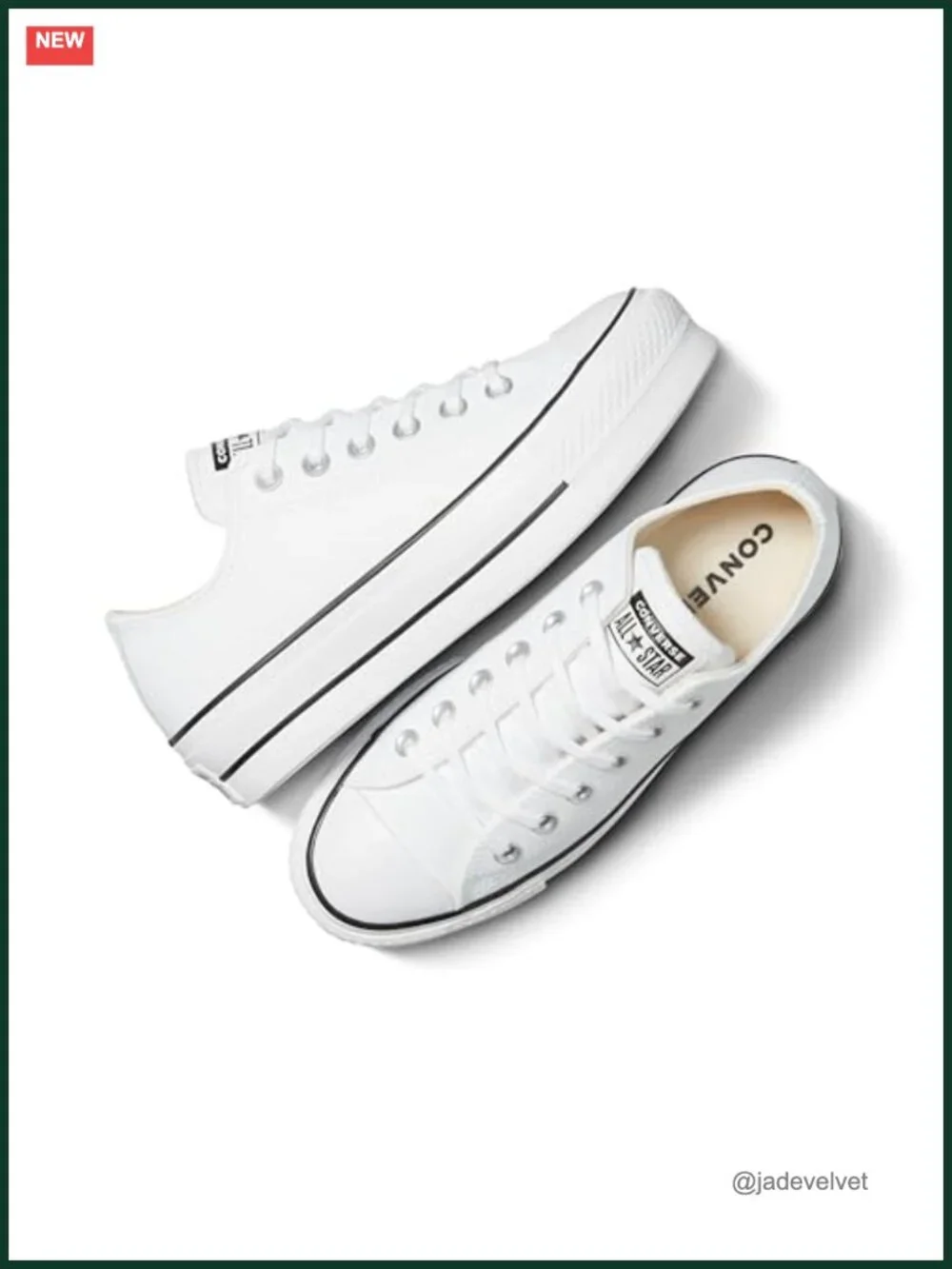 Chuck Taylor All Star Low Top Platform Leather Sneakers